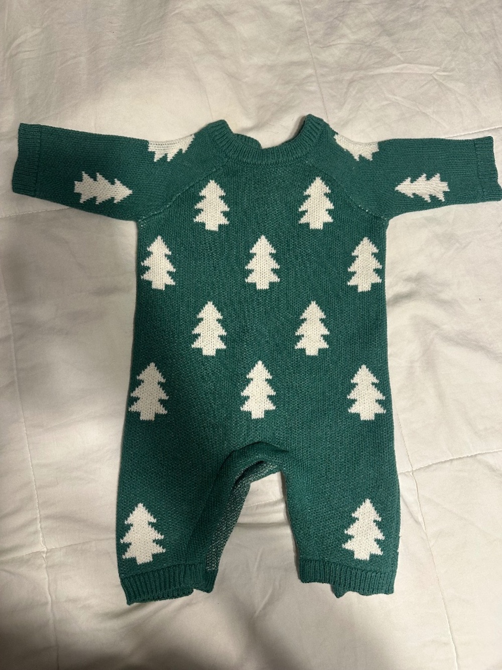 Hanna Anderson Christmas tree romper
